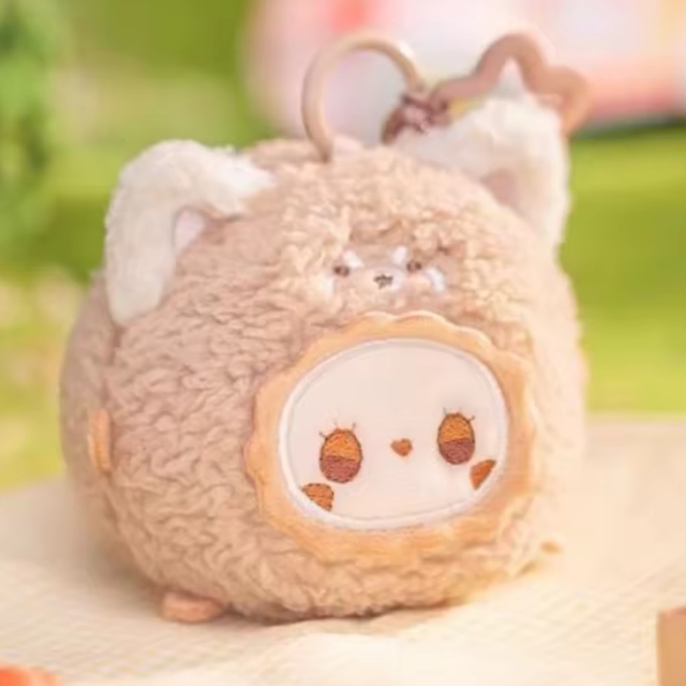 🆕 Lucky Emma Rua Rua Zoo Plushes keychain